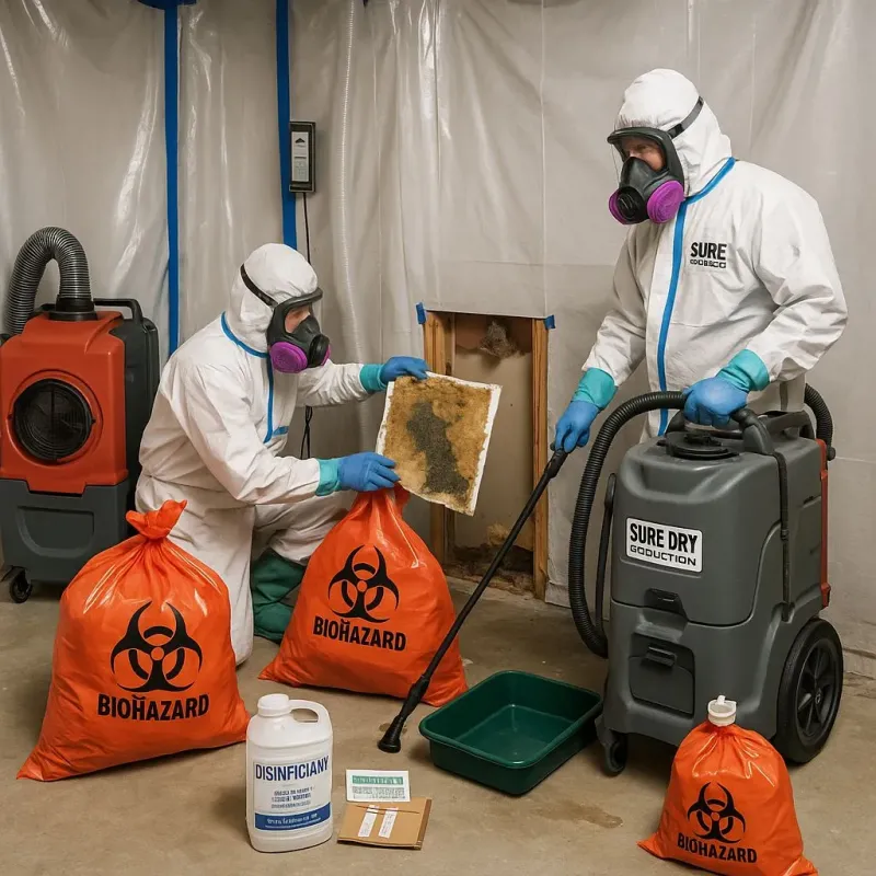 Contaminated Water Handling Protocols process in Garden City, MO