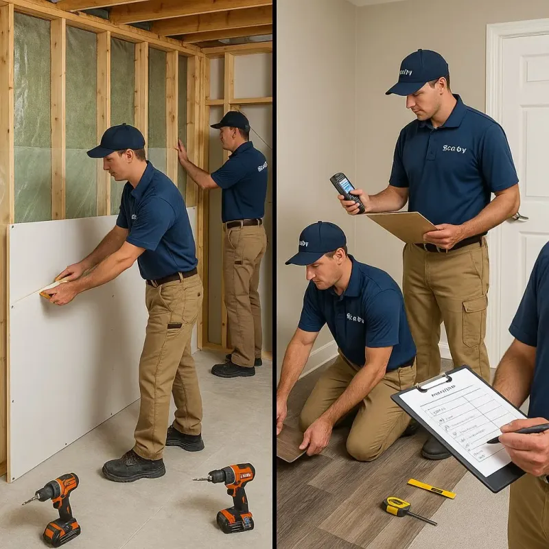 Repairs and Reconstruction process in Garden City, MO